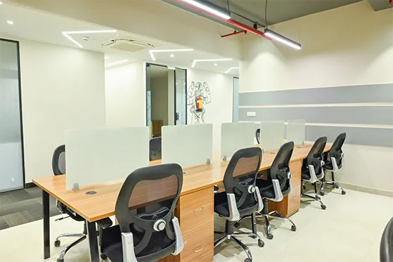 open office work stations